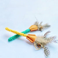 HKM-3732285 Cat Molar Stick Made from Natural Polygonum Wood for Healthy Dental Chewing