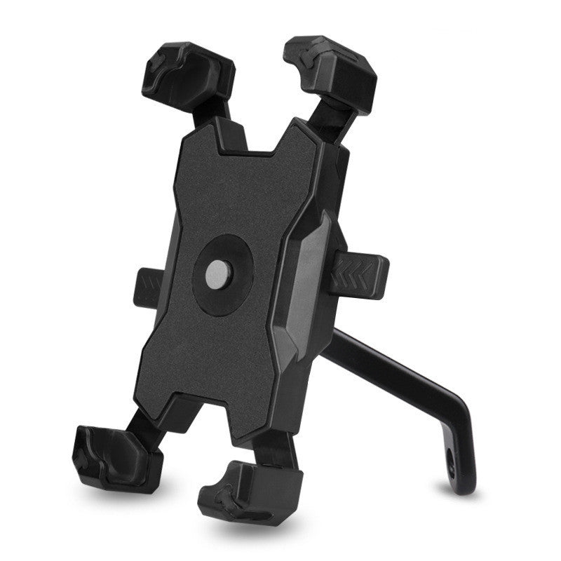 HKM-373459 Electric Vehicle Phone Holder for Navigation - Adjustable Bracket for Handlebar and Mirror Settings