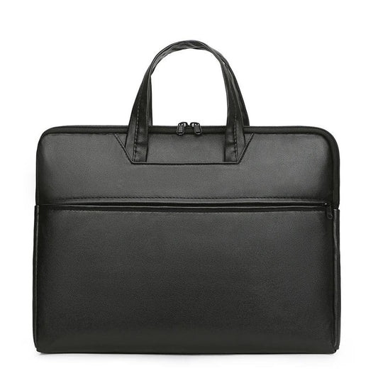 HKM-373459 Large Capacity Shockproof Crossbody Briefcase for Laptops and Business Essentials