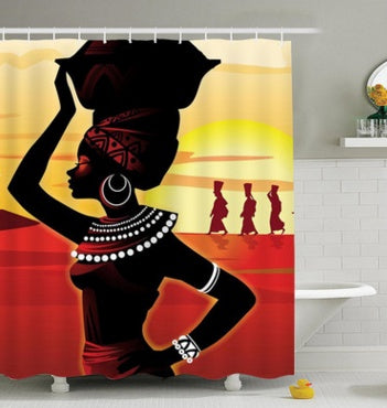 HKM-373459 Stylish Bathroom Curtains for Privacy and Decor Enhancement