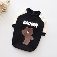 HKM-3734973 Cozy Cotton-Padded Dog Clothes for Small to Medium Breeds