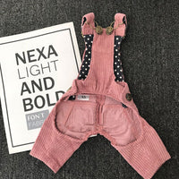HKM-3736381 Autumn and Winter Pet Corduroy Overalls in Various Sizes
