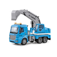HKM-373715 Friction Truck Toy with Lights and Sounds for Kids Ages 2-7