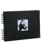 HKM-373779 Custom 11x8 Inch Black Hardcover Scrapbook for Baby Photo Album and DIY Craft Projects