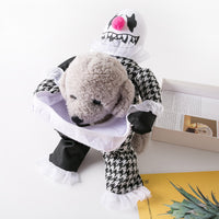 HKM-3738173 Demon Transformation Pet Costume for Halloween - Cloth Material, Available in Sizes S and L