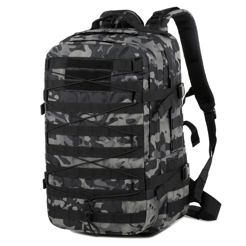 HKM-373971 Multi-functional Camouflage Outdoor Tactical Backpack with Large Capacity