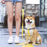 HKM-3740349 Durable Adjustable Dog Chest Strap with Traction Rope for Small to Large Breeds