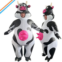 HKM-374035 Bobo Cow Inflatable Costume for Adults and Kids - Fun Festival Party Outfit