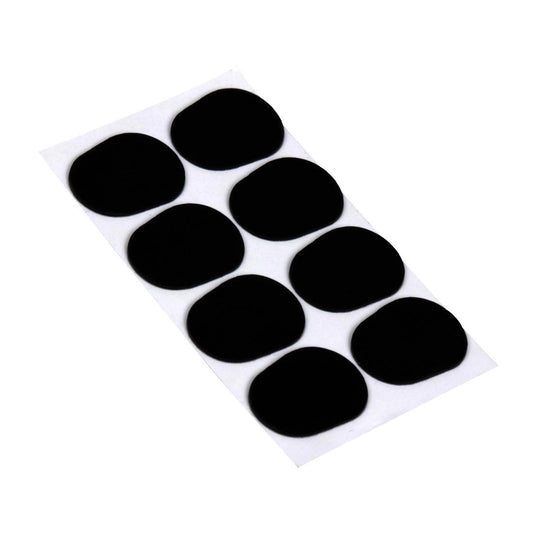 HKM-374099 Saxophone and Flute Head Silicone Tooth Pad Patch - Black, White, 0.3mm, 0.5mm, 0.8mm
