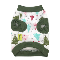 HKM-3741629 Festive Fleece Vest for Dogs and Cats - Casual Holiday Outfit