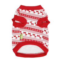 HKM-3741629 Festive Fleece Vest for Dogs and Cats - Casual Holiday Outfit