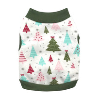 HKM-3741629 Festive Fleece Vest for Dogs and Cats - Casual Holiday Outfit