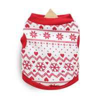 HKM-3741629 Festive Fleece Vest for Dogs and Cats - Casual Holiday Outfit