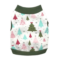 HKM-3741629 Festive Fleece Vest for Dogs and Cats - Casual Holiday Outfit