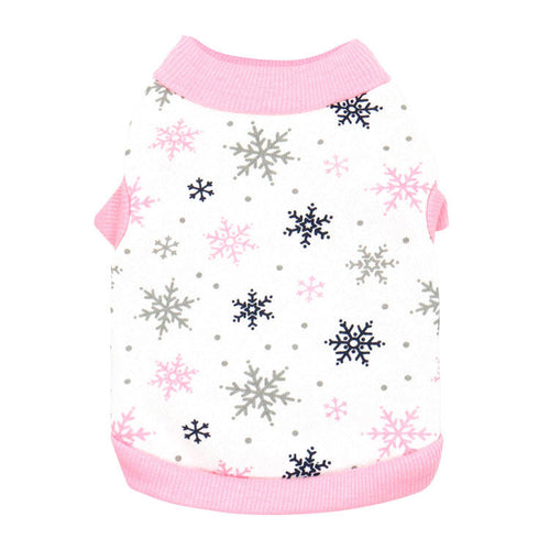 HKM-3741629 Festive Fleece Vest for Dogs and Cats - Casual Holiday Outfit