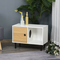 HKM-3742013 Cozy Cat House with Removable Cushion and Easy Access Design