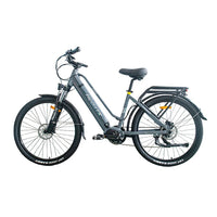 HKM-374227 Electric City Bike 48V 1000W Central Motor 27.5 Inch Mountain Bike with 7 Speed Gears and Hydraulic Brakes