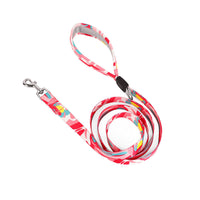HKM-3744701 Waterproof Reflective Dog Jacket with Traction Rope in Red and Blue
