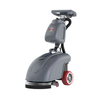 HKM-374483 Walk-Behind Hand Push Floor Scrubber for Indoor and Outdoor Use, Ideal for Hotels, Offices, and Homes