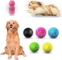 HKM-3745981 Interactive Plush Toy Ball for Pets - Colorful Stress Relief Stuffy for Cats and Dogs