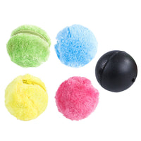 HKM-3745981 Interactive Plush Toy Ball for Pets - Colorful Stress Relief Stuffy for Cats and Dogs