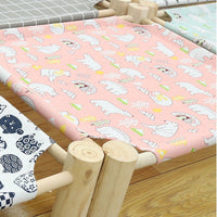 HKM-3746365 Wooden Camping Bed for Cats - 44x51cm Cat Litter Solution