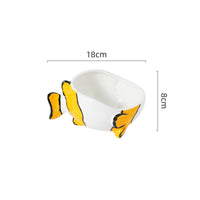 HKM-3746493 Ceramic Cat Bowl Designed to Support Cervical Spine Health with Automatic Feeding Feature