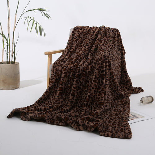 HKM-374675 Cozy Crystal Short Plush Children's Nap Sofa Blanket - Multiple Colors Available