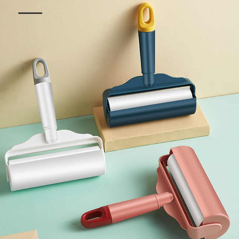 HKM-3750461 Portable Roller Paper Gluing Machine for Sticking and Removing Hair, Dust, and Residue - Includes Dustproof Cover and Hanging Holes