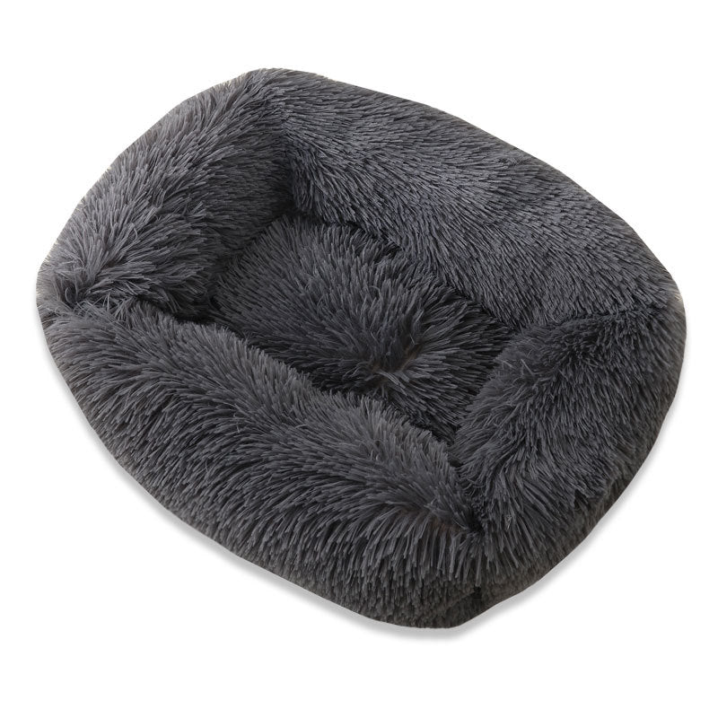HKM-3752125 Cozy Warm Plush Pet Nest Cushion in Various Sizes and Colors
