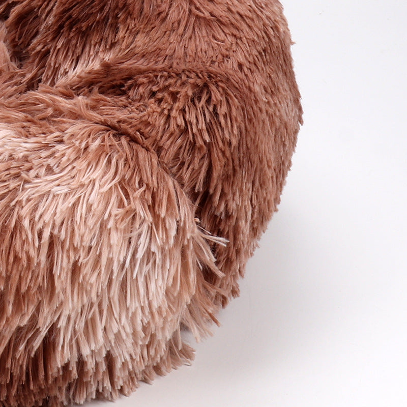 HKM-3752125 Cozy Warm Plush Pet Nest Cushion in Various Sizes and Colors
