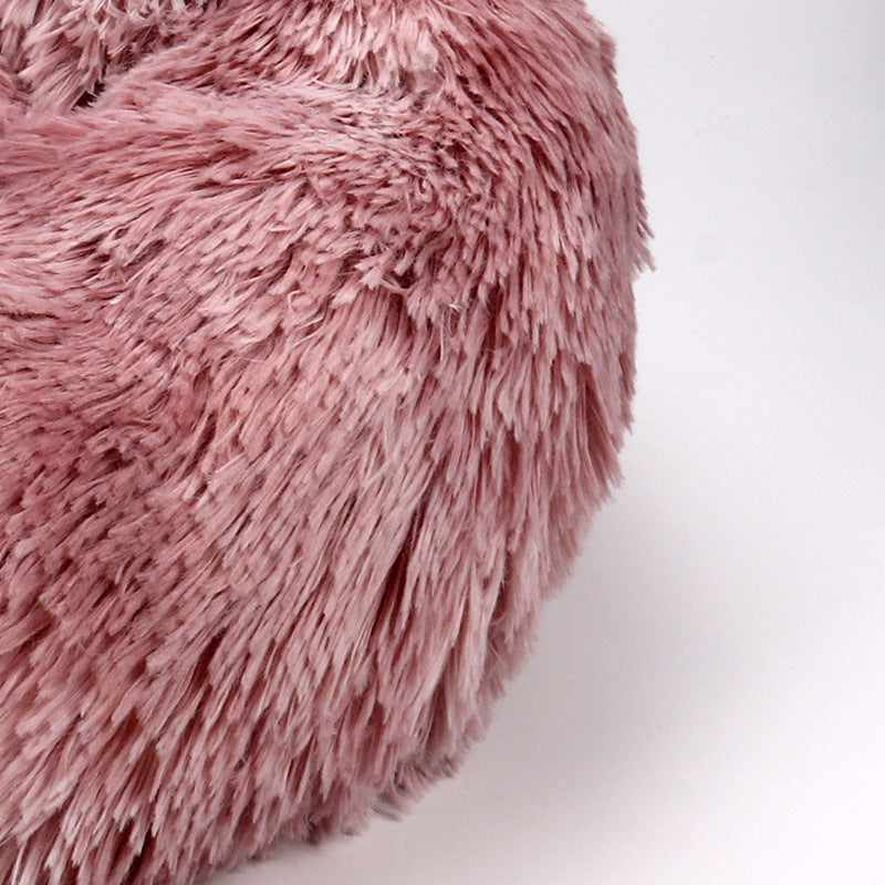 HKM-3752125 Cozy Warm Plush Pet Nest Cushion in Various Sizes and Colors
