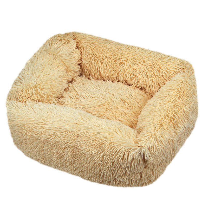HKM-3752125 Cozy Warm Plush Pet Nest Cushion in Various Sizes and Colors