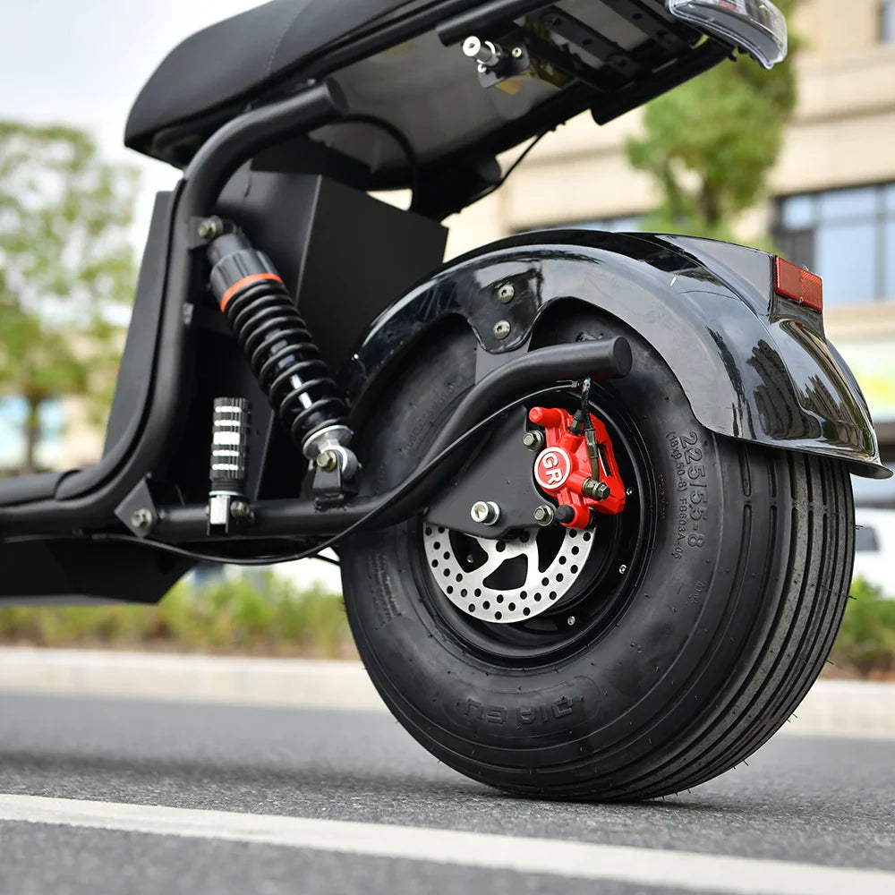 HKM-375251 3000W Electric Scooter for Adults with 60V 20Ah Battery, Max Speed 63km/h, Range 35-50km, Two-Wheel Design