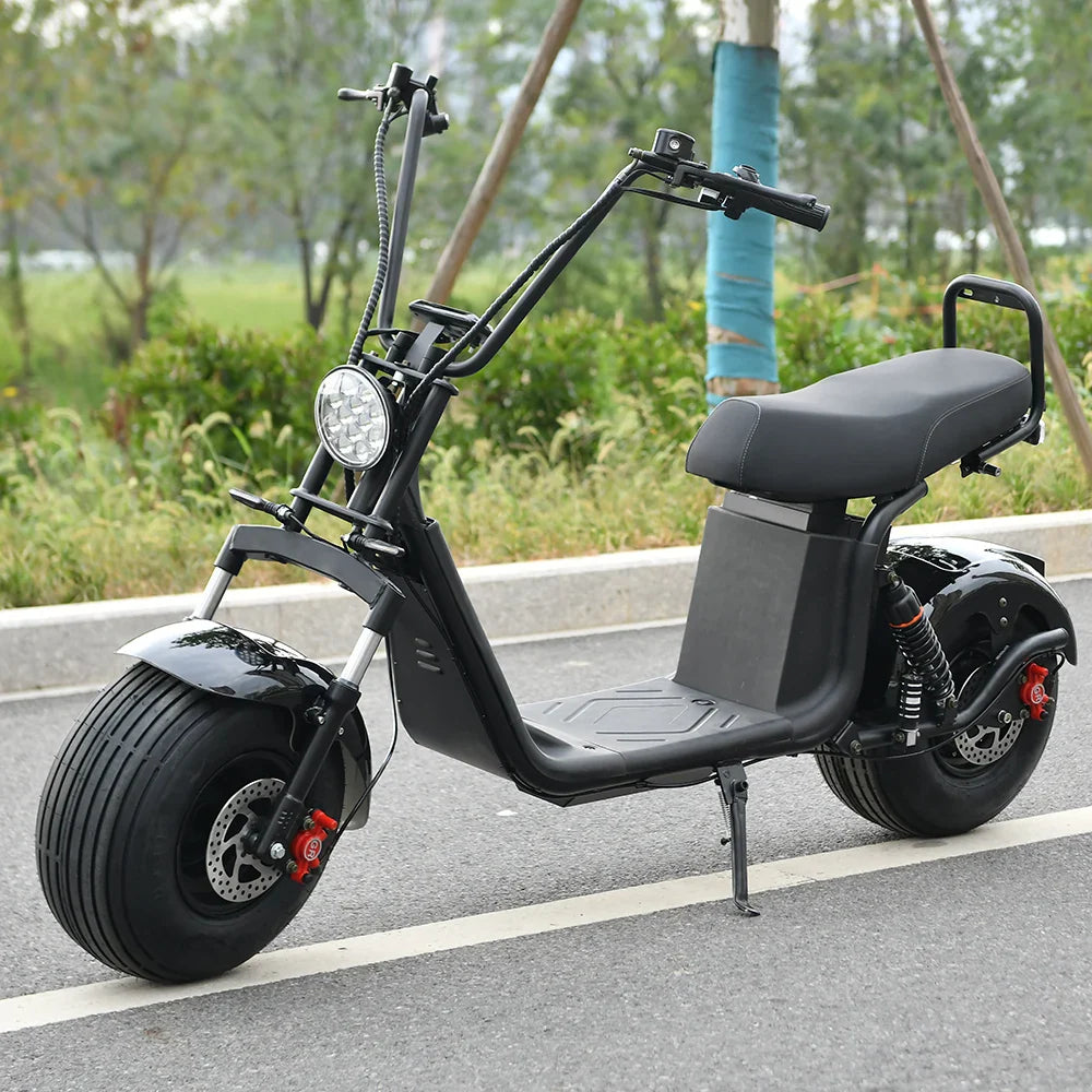 HKM-375251 3000W Electric Scooter for Adults with 60V 20Ah Battery, Max Speed 63km/h, Range 35-50km, Two-Wheel Design