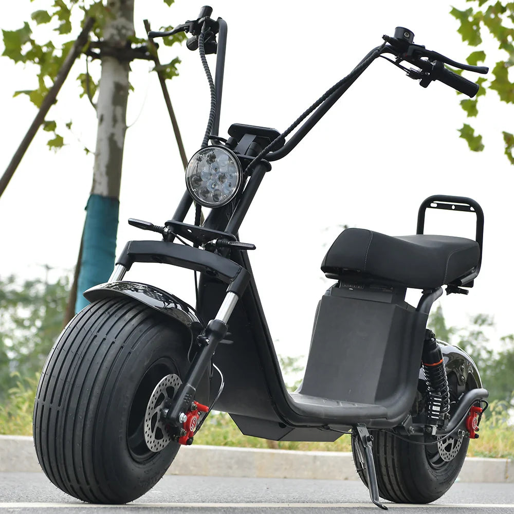 HKM-375251 3000W Electric Scooter for Adults with 60V 20Ah Battery, Max Speed 63km/h, Range 35-50km, Two-Wheel Design