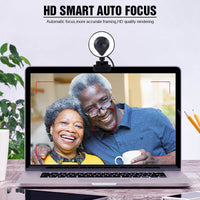 HKM-375443 2K HD USB Computer Camera with Auto Focus and Built-in Microphone
