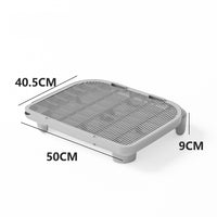 HKM-3755325 Double Cat Litter Control Mat for Effective Cleaning and Anti-Slip Comfort