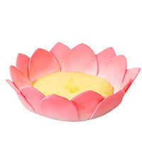 HKM-3756093 Lotus Pink Thermal Cat Nest with Ultra-Soft Crystal Material for All Seasons