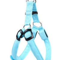 HKM-3757117 LED Luminous Dog Chest Strap with Interchangeable Leash - Multiple Colors & Flashing Modes
