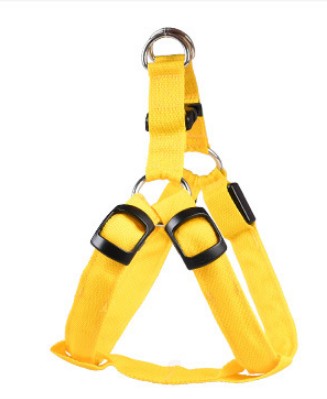 HKM-3757117 LED Luminous Dog Chest Strap with Interchangeable Leash - Multiple Colors & Flashing Modes