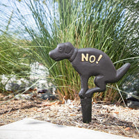 HKM-3757629 Puppy Grass Insert Metal Decoration for Garden - Animal Design Options Available