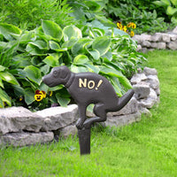 HKM-3757629 Puppy Grass Insert Metal Decoration for Garden - Animal Design Options Available