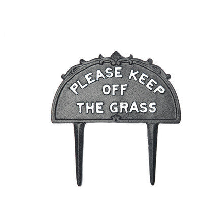 HKM-3757629 Puppy Grass Insert Metal Decoration for Garden - Animal Design Options Available