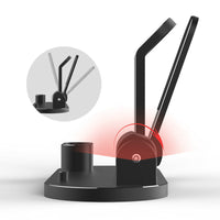 HKM-375763 Multi-Functional Aluminum Alloy Charging Dock for iPhone, Apple Watch, and AirPods with Cables