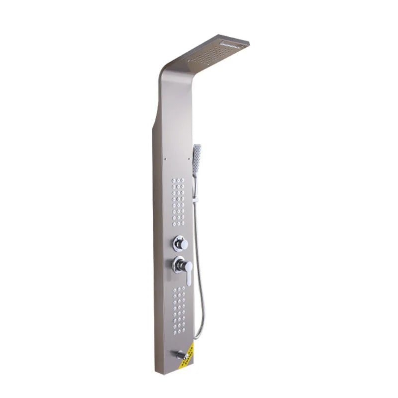 HKM-376083 304 Stainless Steel Multifunctional Shower Head with Soft Spray Pattern