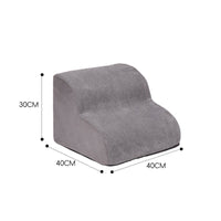 HKM-3761085 Pet Stairs with Multiple Levels and Slope Options for Small Dogs