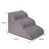 HKM-3761085 Pet Stairs with Multiple Levels and Slope Options for Small Dogs