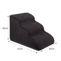 HKM-3761085 Pet Stairs with Multiple Levels and Slope Options for Small Dogs