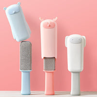 HKM-376147 Fabric and Clothes Brush Dust Remover with ABS Handle, Available in White, Sky Blue, Light Pink